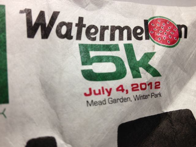 Watermelon 5k 2012