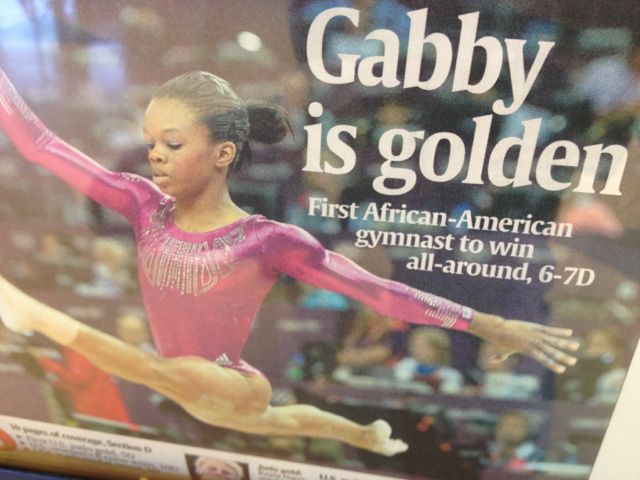 Olympic Gymnastics gold