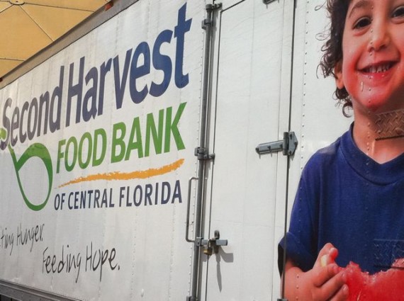 Second Harvest Food Bank food truck