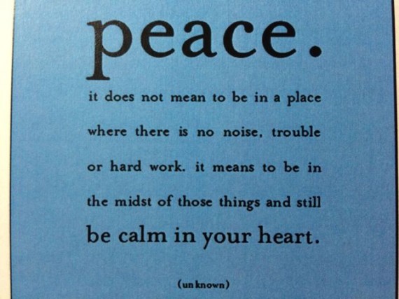 wise definition of peace