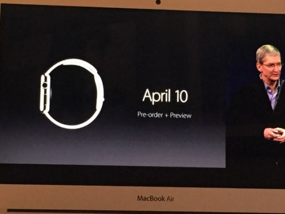 Apple Watch reveal by Tim Cook
