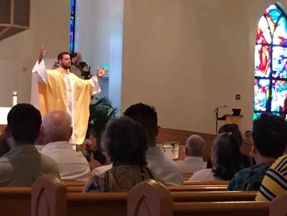 New Priest at Holy Family Orlando