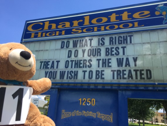 Charlotte High School banner