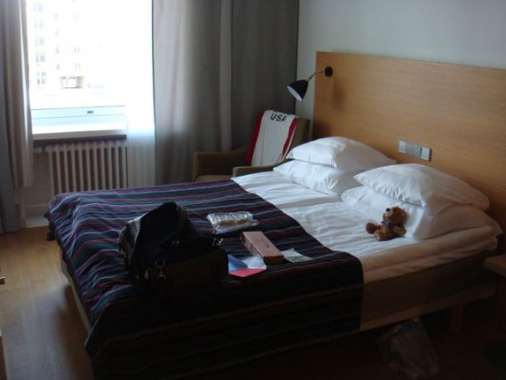 Finland hotel room