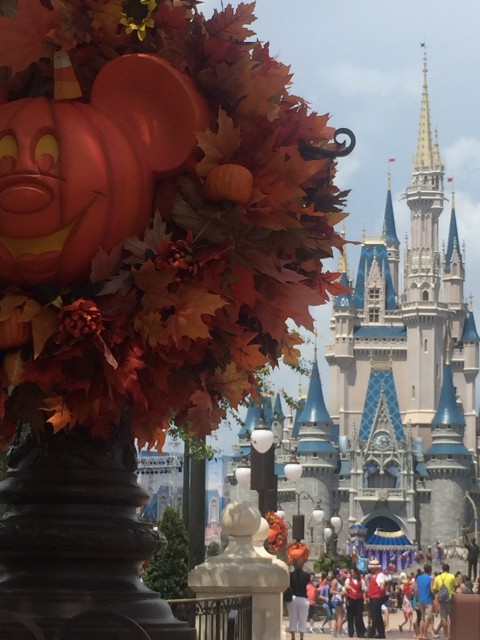 Magic Kingdom Halloween decorations 