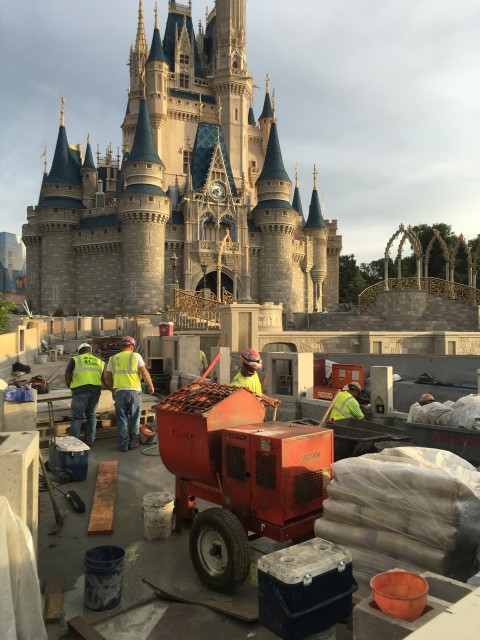 Magic Kingdom Castle improvements