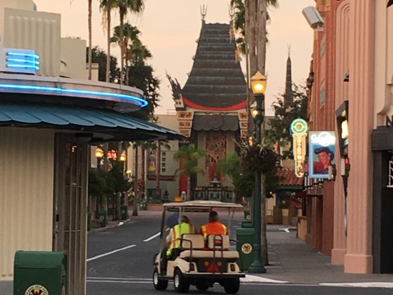 Disney's Hollywood Studios at dawn