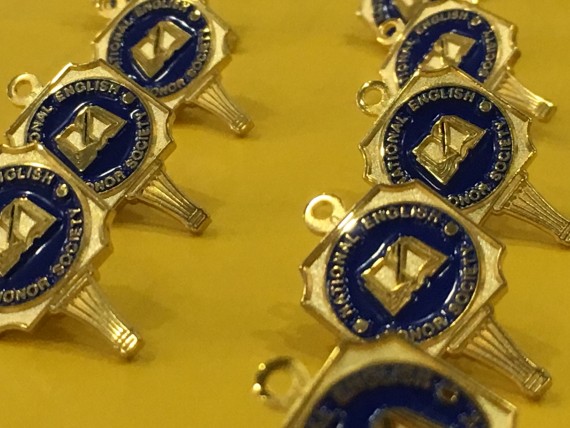 National English Honor Society pins