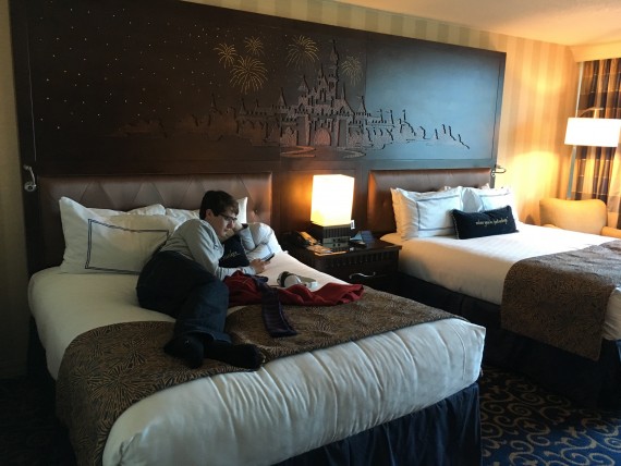 Disneyland Hotel room photo