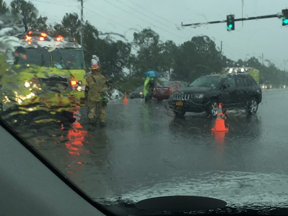 Car accident near Disney