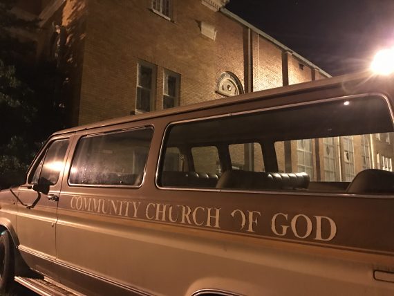Church of God van