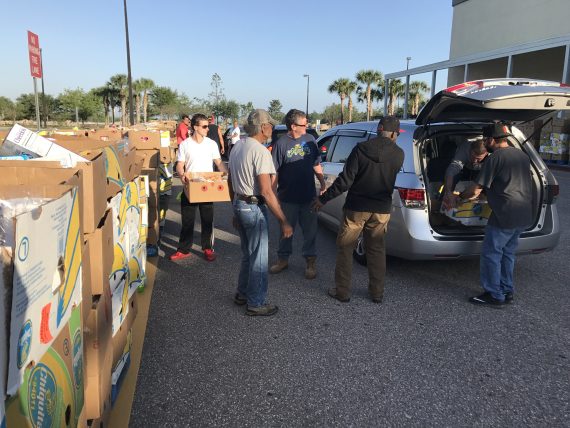 2017 Food For Families Orlando deliveries