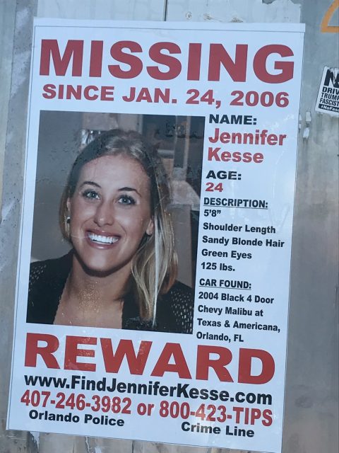 missing person poster