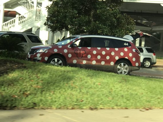Minnie Mouse car