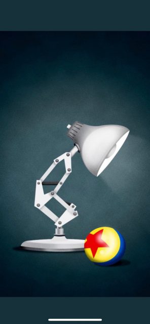Pixar lamp and ball