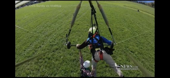 Hang glider failure