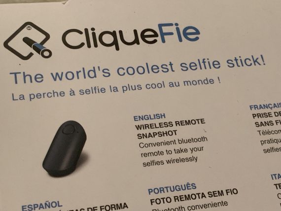 CliqueFie selfie stick