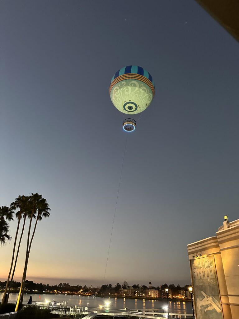 Disney Hot air balloon