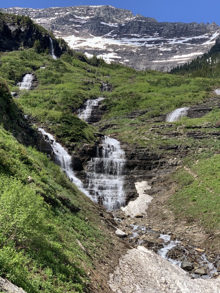 mountain waterfalls
