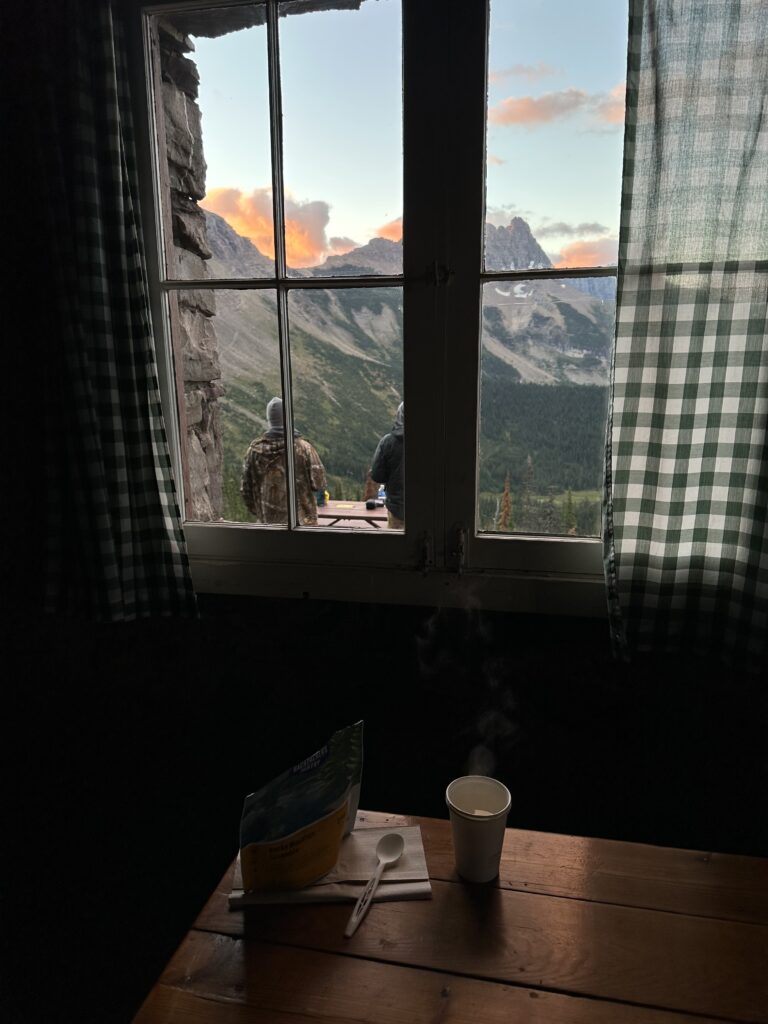 Mountain Chalet view