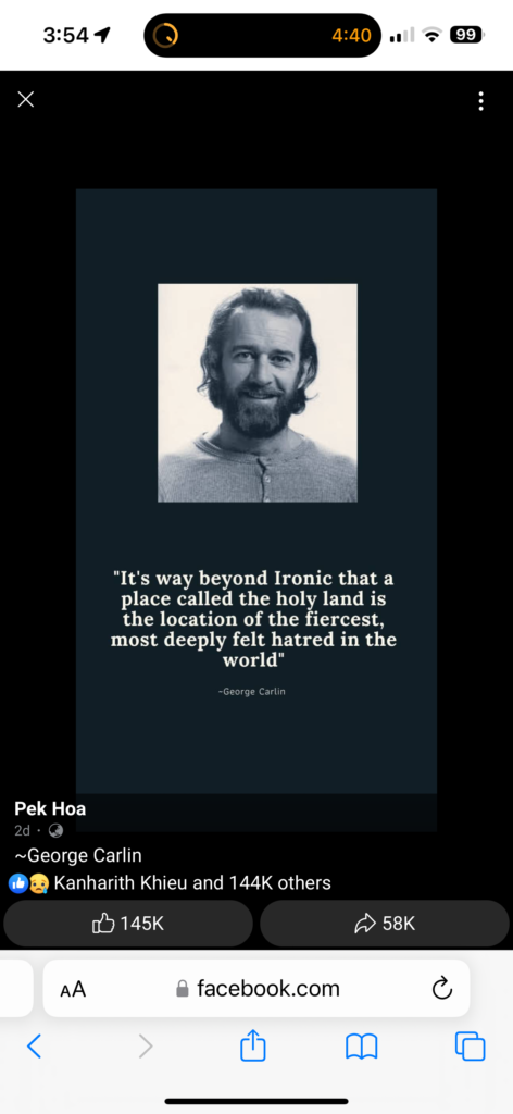 George Carlin quote