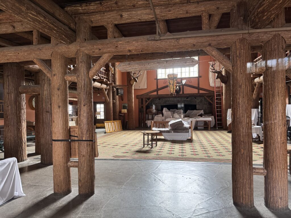 National Park Lodge lobby