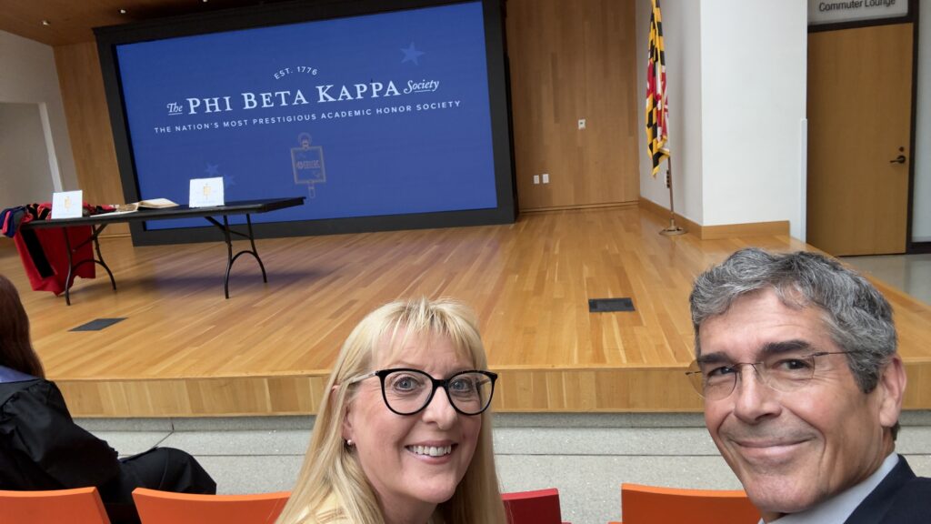 Phi Beta Kappa ceremony