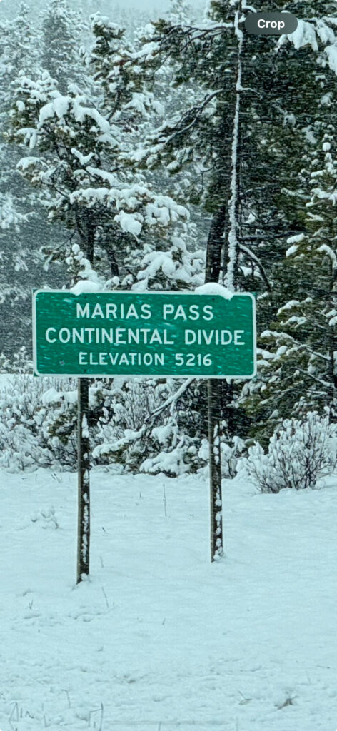 Mountain Pass sign