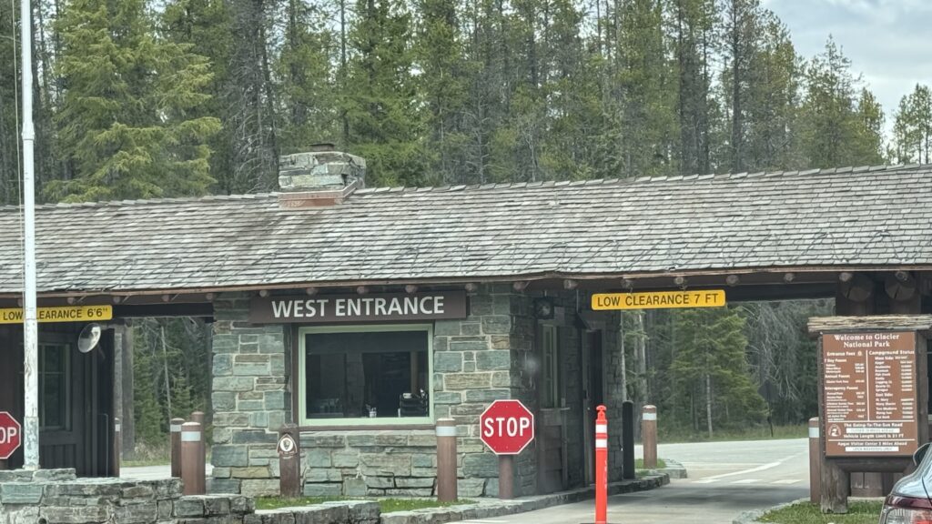 National Park entrance 