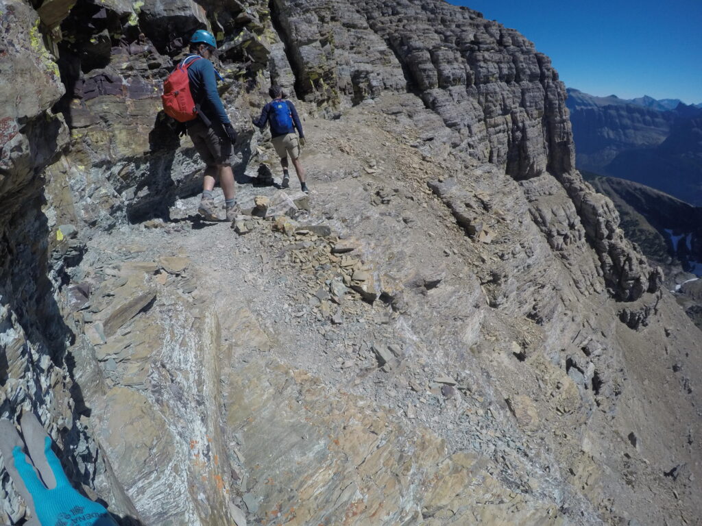 Mountain hikers