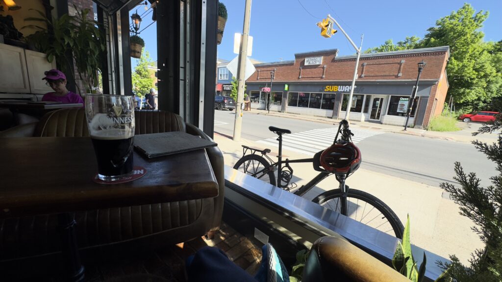 Small town Canadian pub